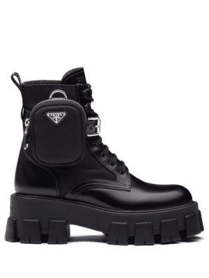 Prada Monolith Boots | Black