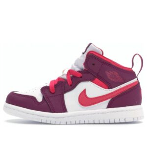 Air Jordan 1 Mid Kids True Berry Rush Pink
