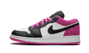 Air Jordan 1 Low Black Active Fuchsia