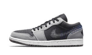 Air Jordan 1 Low Crater Black Grey