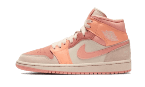 Air Jordan 1 Mid Apricot Orange