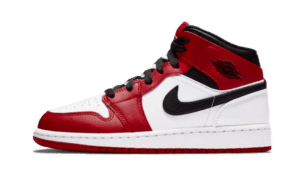 Air Jordan 1 Mid Chicago White 2020