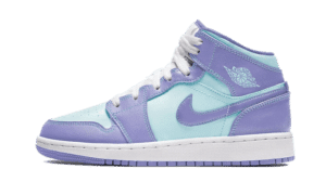 Air Jordan 1 Mid Purple Aqua