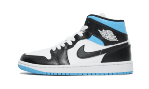 Air Jordan 1 Mid Royal Black and Blue