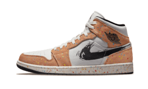 Air Jordan 1 Mid Se Brushstroke