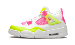 Air Jordan 4 Retro White Lemon Pink