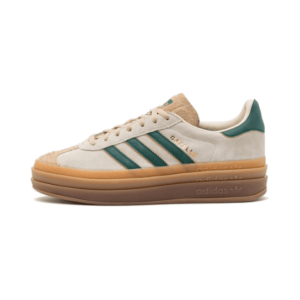 Adidas Gazelle Bold Magic Beige Collegiate Green